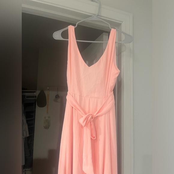 Coral bridesmaid dress. - Picture 3 of 3